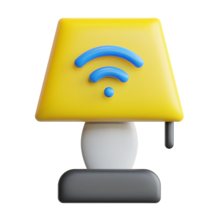 Smart Lamp  3D Icon