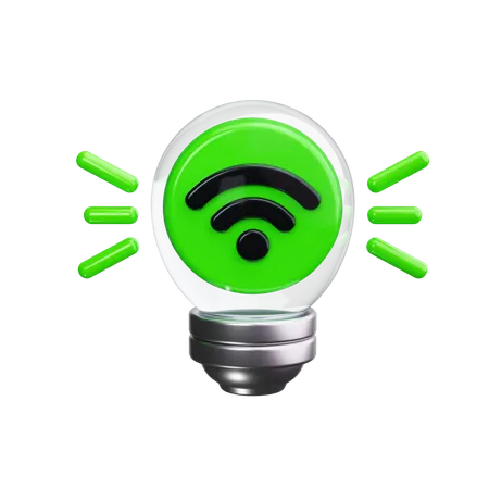 Smart Light  3D Icon