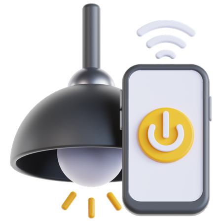 Smart Light  3D Icon