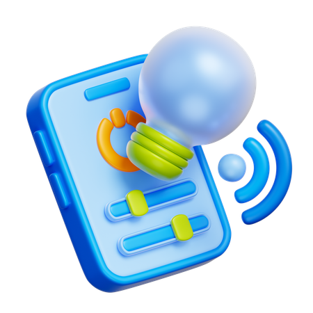 Smart Light  3D Icon
