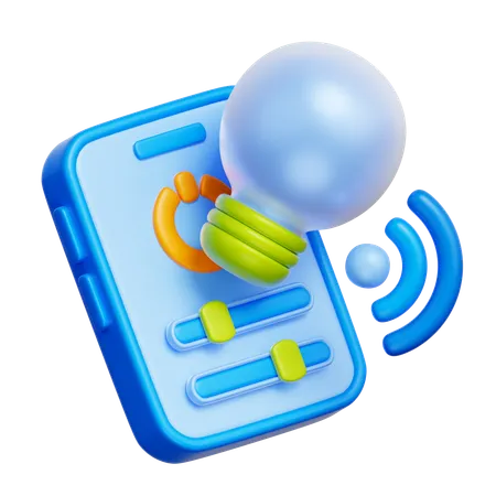 Smart Light  3D Icon