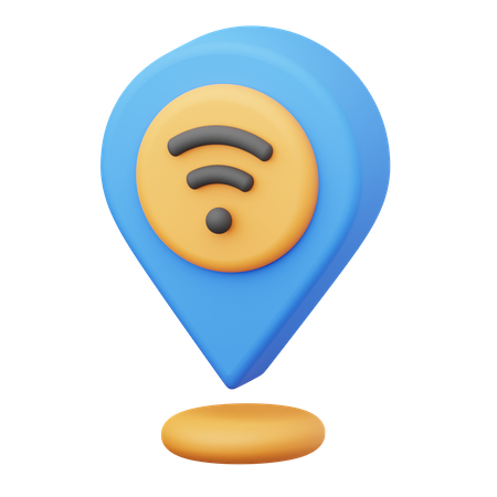 Smart Location  3D Icon
