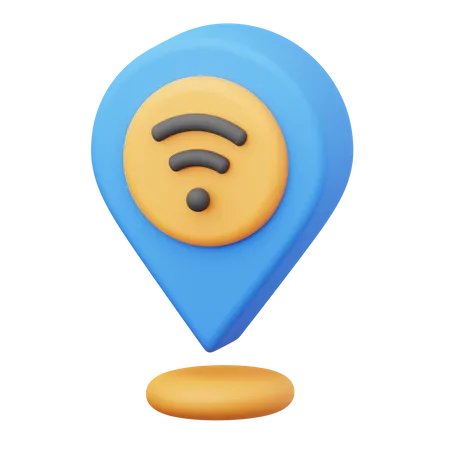 Smart Location  3D Icon