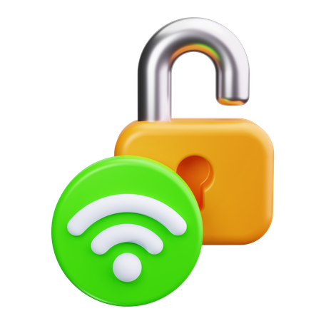 Smart Lock  3D Icon