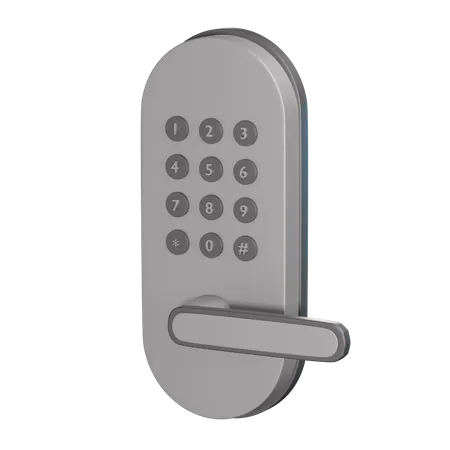 Smart Lock 3D Icon