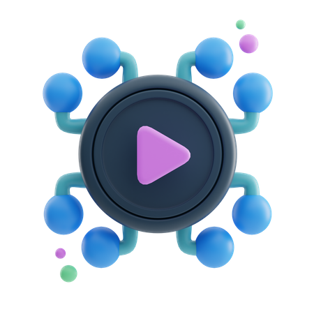 Smart Media Player  3D Icon