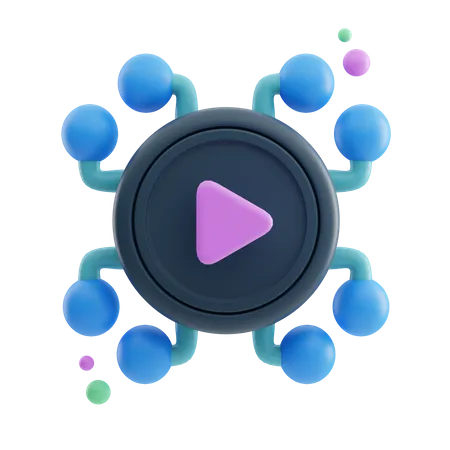 Smart Media Player  3D Icon