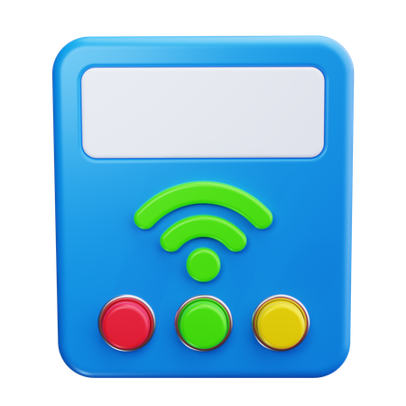 Smart Meter  3D Icon