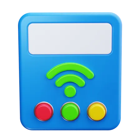 Smart Meter  3D Icon