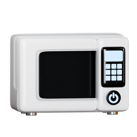 Smart Microwave  3D Icon