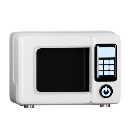 Smart Microwave  3D Icon