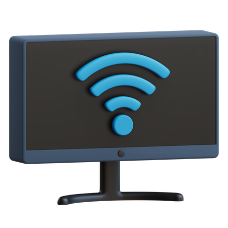 Smart Monitor  3D Icon
