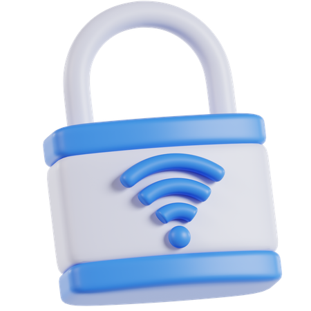 스마트 자물쇠  3D Icon