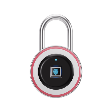 Smart Padlock  3D Icon