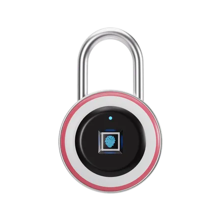 Smart Padlock  3D Icon