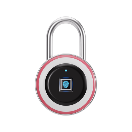 Smart Padlock  3D Icon