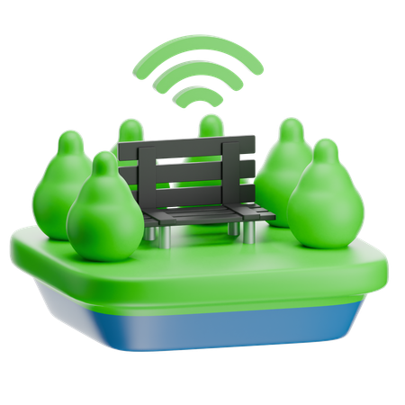 Smart Park  3D Icon
