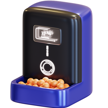 Smart Pet Feeder  3D Icon