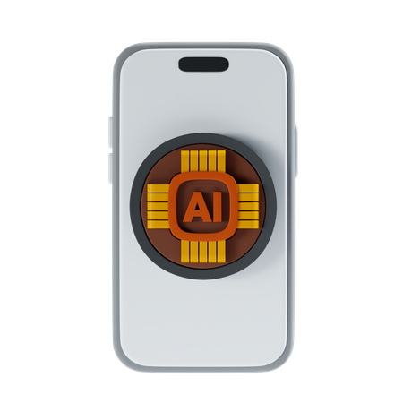 Smart Phone  3D Icon