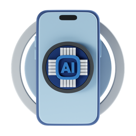 Smart Phone  3D Icon