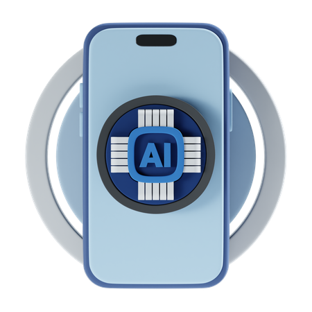 Smart Phone  3D Icon