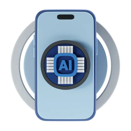 Smart Phone  3D Icon