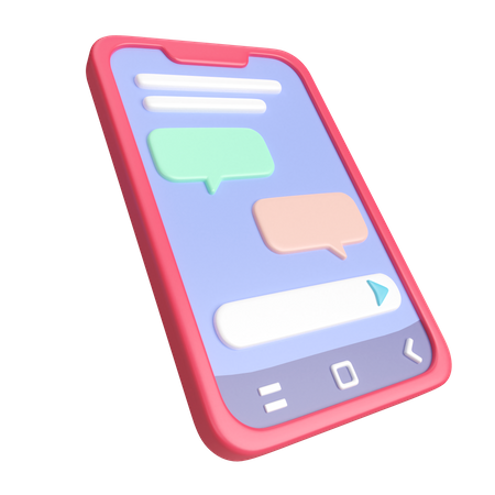 Smart Phone  3D Icon