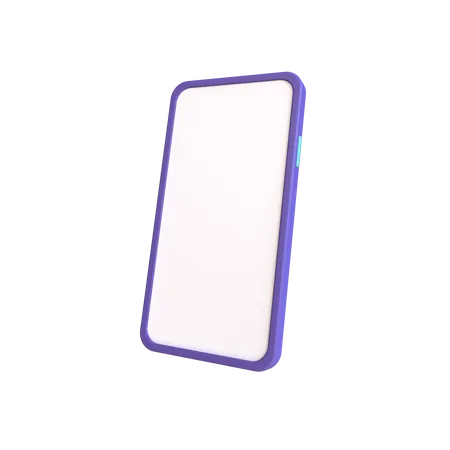 Smart Phone Modern Flat Style 3 D Render Illustration 3D Illustration