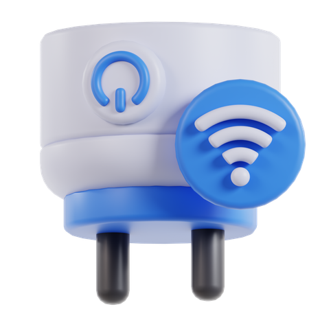 スマートプラグ  3D Icon