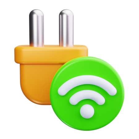 Smart Plug  3D Icon