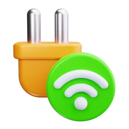 Smart Plug  3D Icon