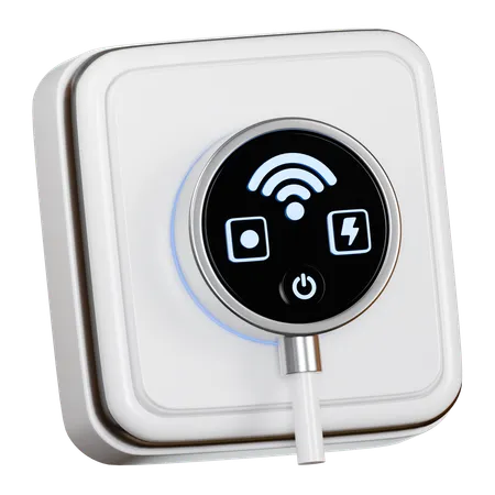 Smart Plug  3D Icon