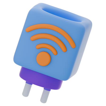 Smart Plug  3D Icon