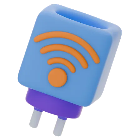 Smart Plug  3D Icon