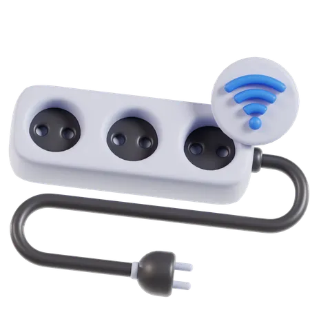 Smart Plug  3D Icon