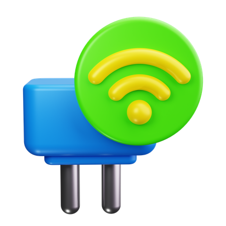 Smart Plug  3D Icon