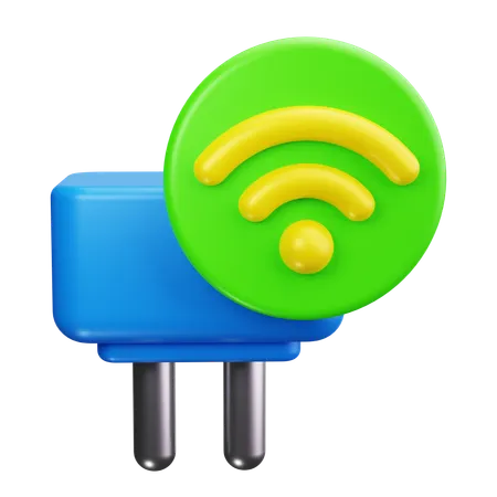 Smart Plug  3D Icon