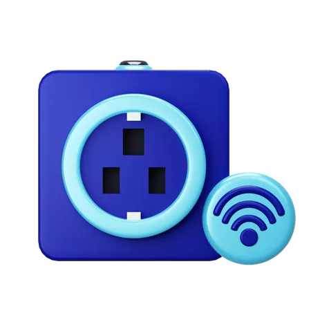 Smart Plug  3D Icon