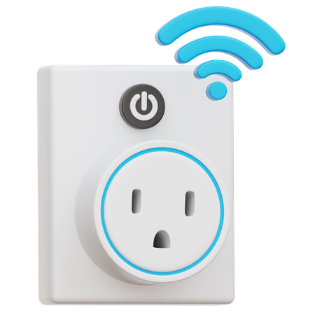 Smart Plug  3D Icon