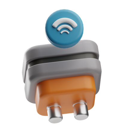Smart Plug  3D Icon