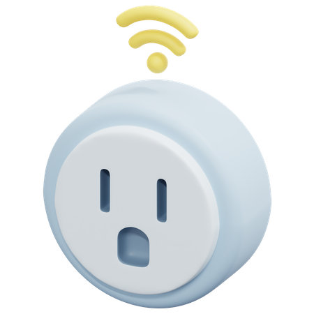 Smart Plug 3D Icon