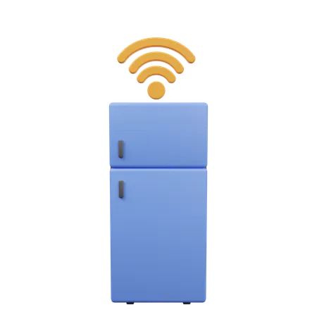 Smart Refrigerator  3D Icon