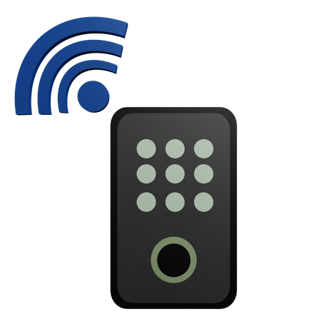 Smart Remote  3D Icon