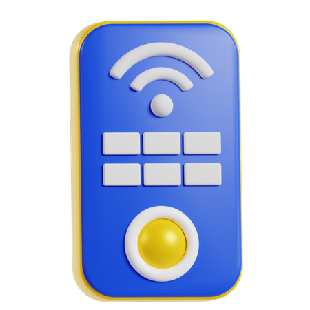 Smart Remote  3D Icon