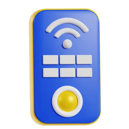 Smart Remote  3D Icon