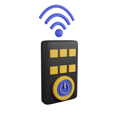 Smart Remote 3D Icon