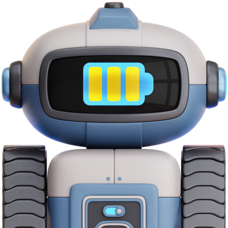 Smart Robot  3D Icon