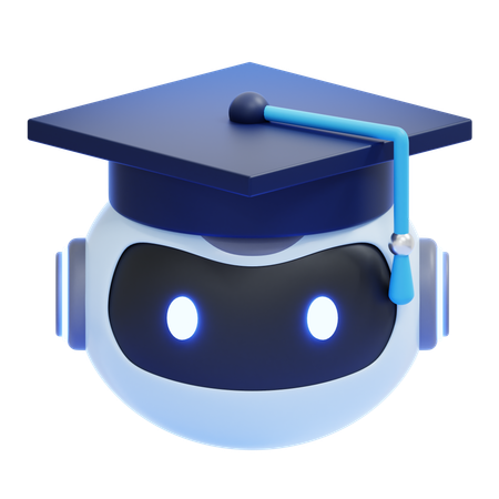 Smart Robot  3D Icon