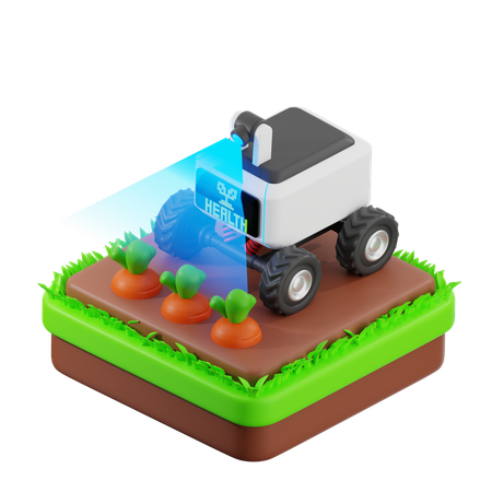 Smart Robot  3D Icon