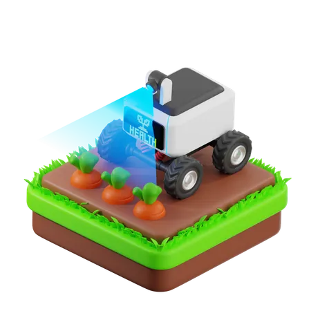 Smart Robot  3D Icon